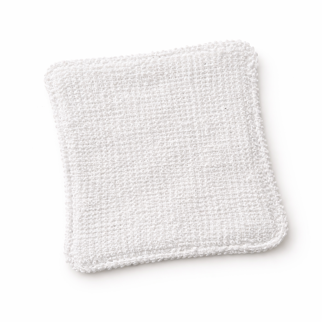 Toallitas desmaquilladoras reutilizables de algodón (pack de 5)