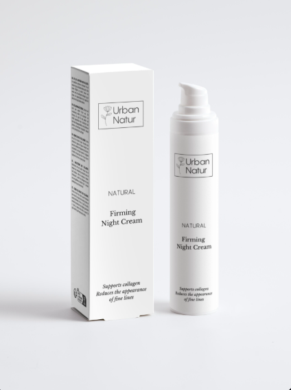 Crema antiedad con colágeno Urban Natur. Fórmula reafirmante con ingredientes naturales y antioxidantes, ideal para piel madura. Cosmética natural sin tóxicos que mejora la elasticidad, reduce arrugas y aporta firmeza para una piel rejuvenecida y radiante